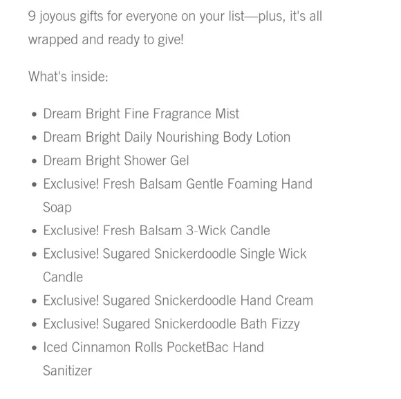 Bath body work Giftset NIB - Picture 5 of 6